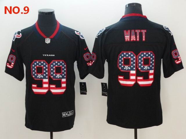 Houston Texans #99 J.J. Watt Men's Nike Jersey NO.9;